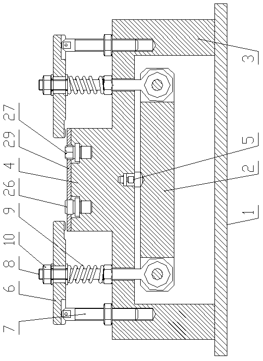 Special flexible fixture for machining vibration control of complex thin-wall blade parts