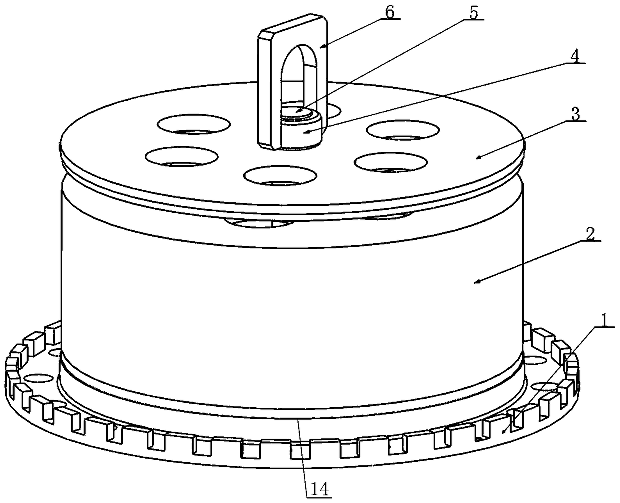 Permanent magnet motor block stator assembly tooling