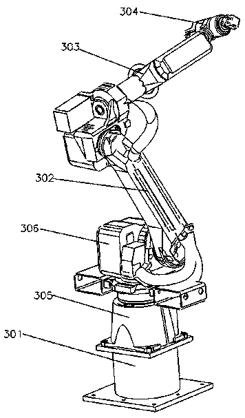 Robot polishing workstation