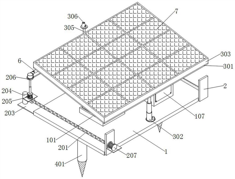 Centralized photovoltaic power station with stable output voltage