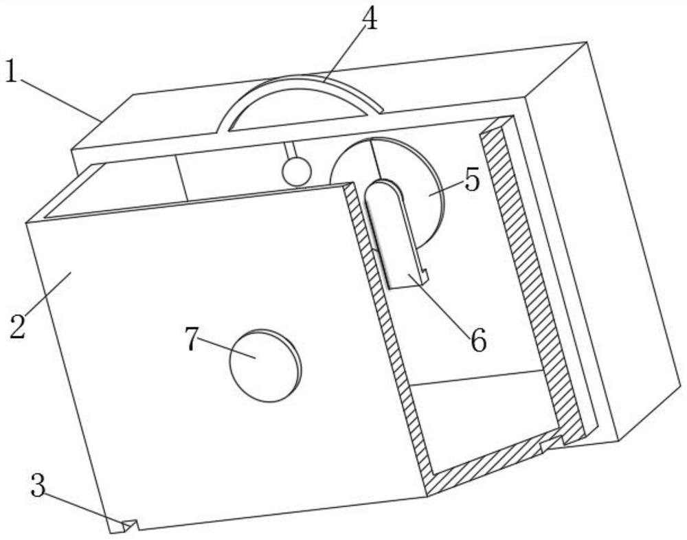 Medical instrument storage device with dust removal function