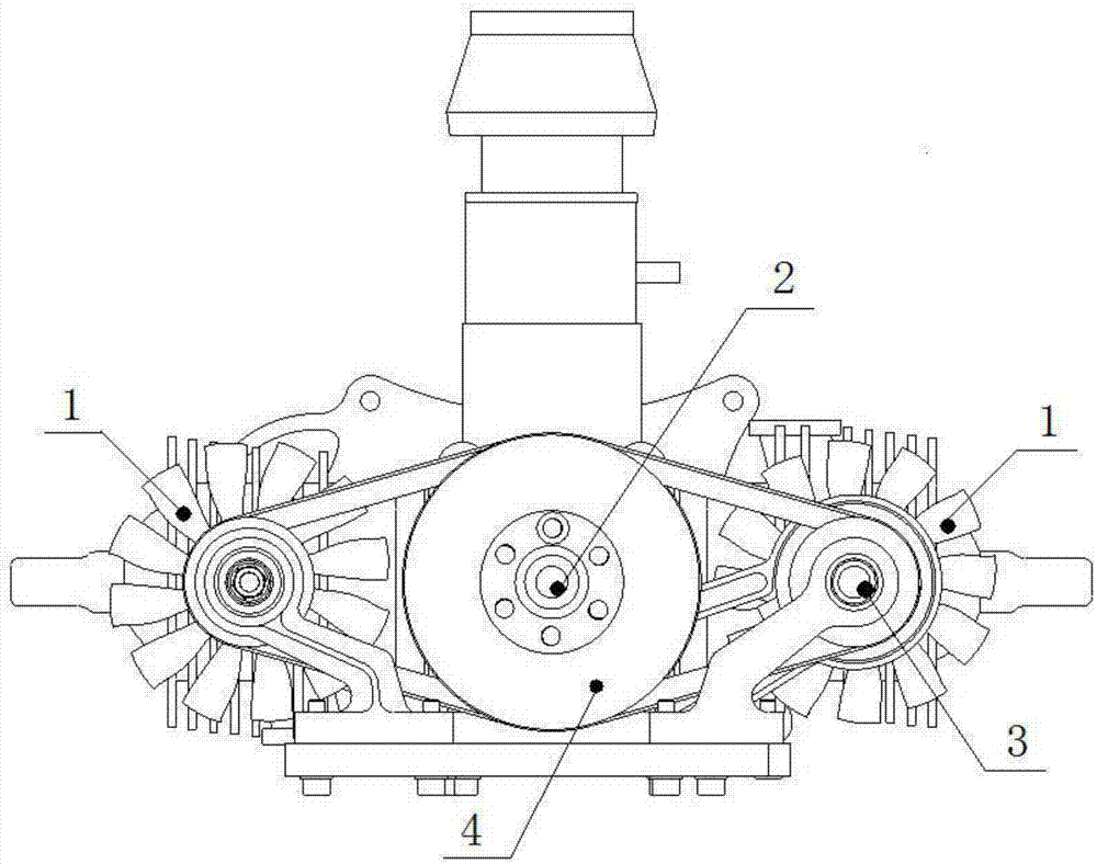 Air cooling system for helicopter