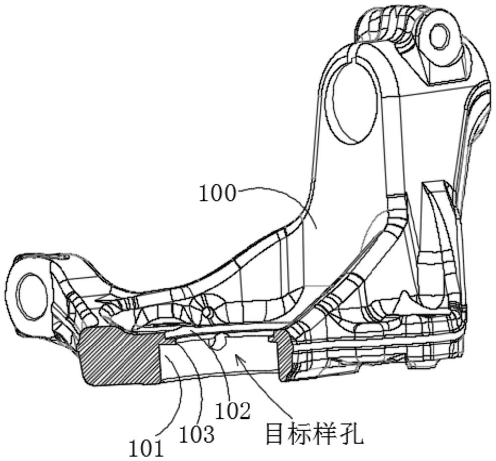 Fixture for correcting drilling path of drill bit