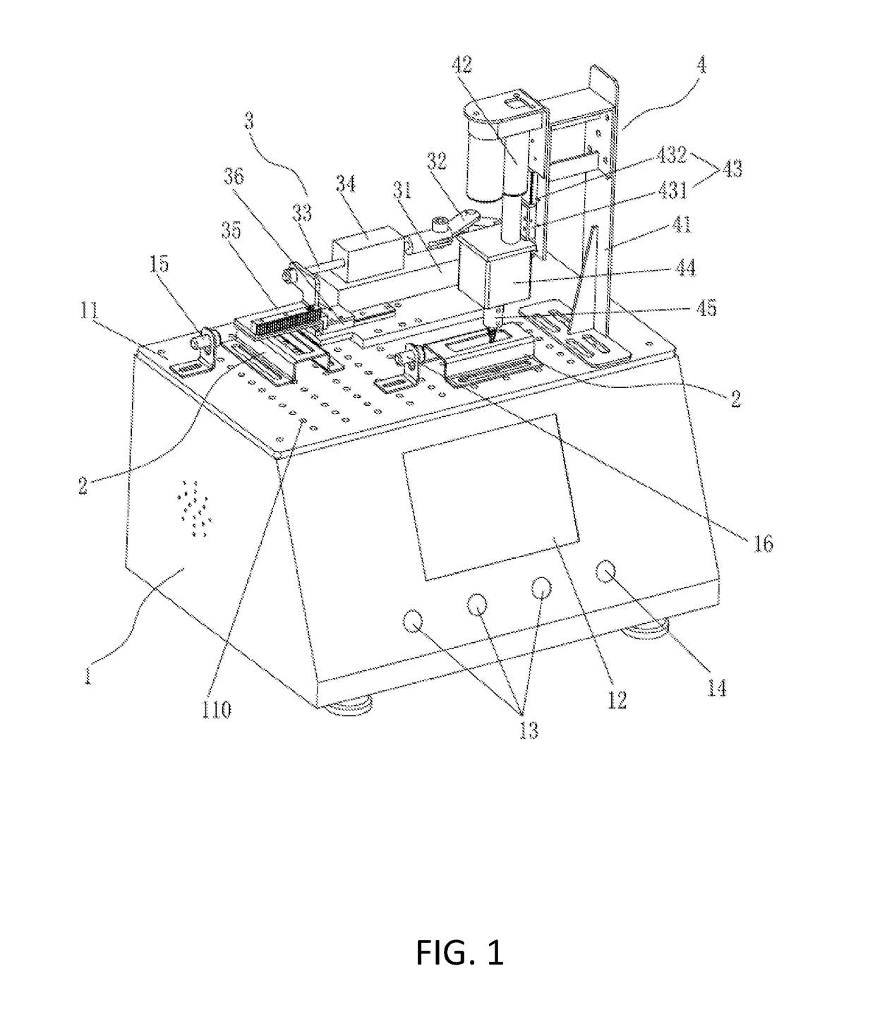 Three-in-one testing machine for a coded luggage lock