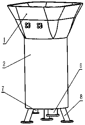 Powdering and then grinding type pulping equipment