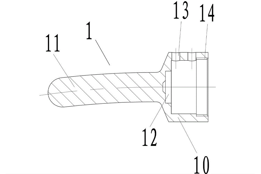 Elastic orthopedic stick for internal fixation of spines