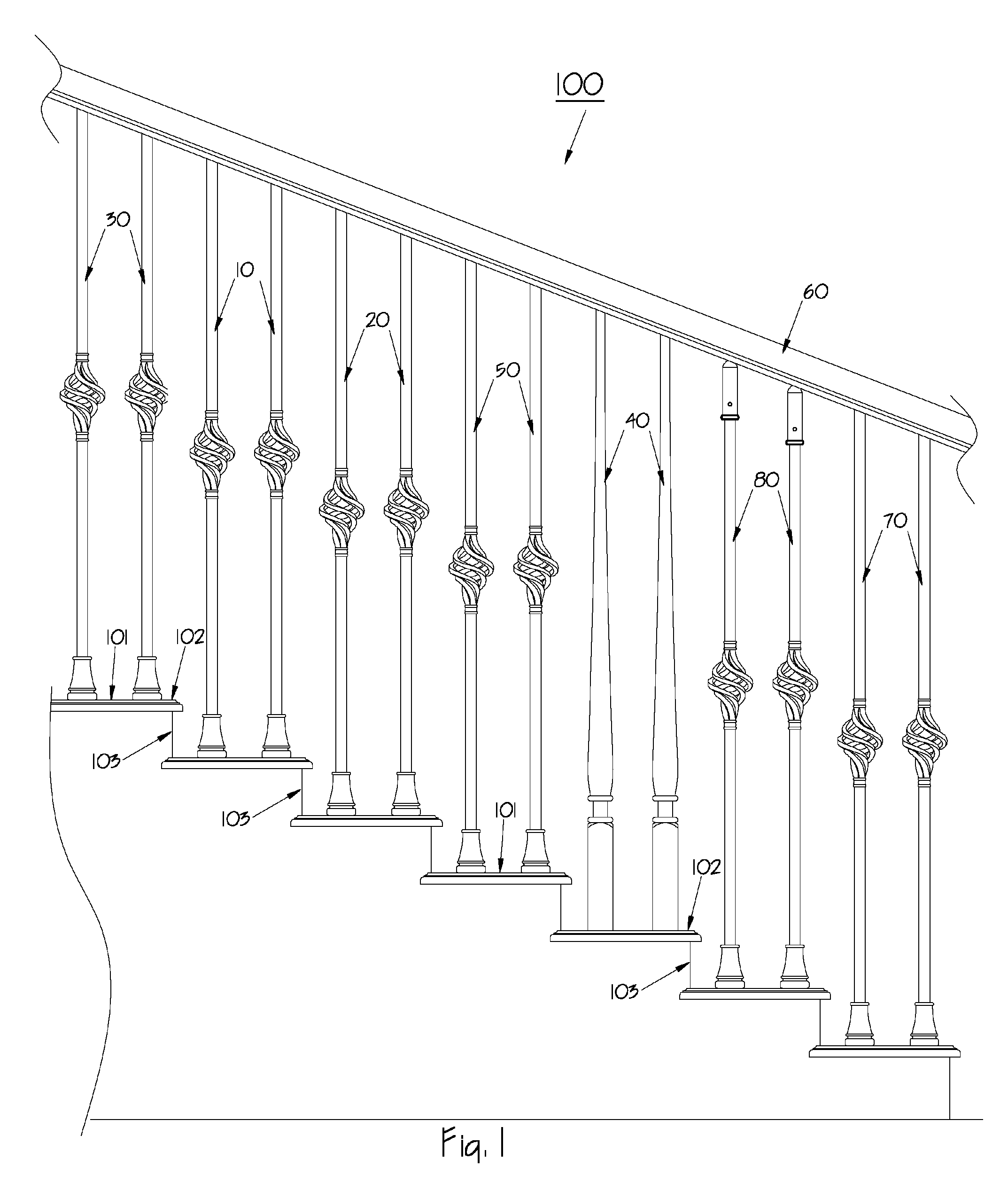 Baluster system and method