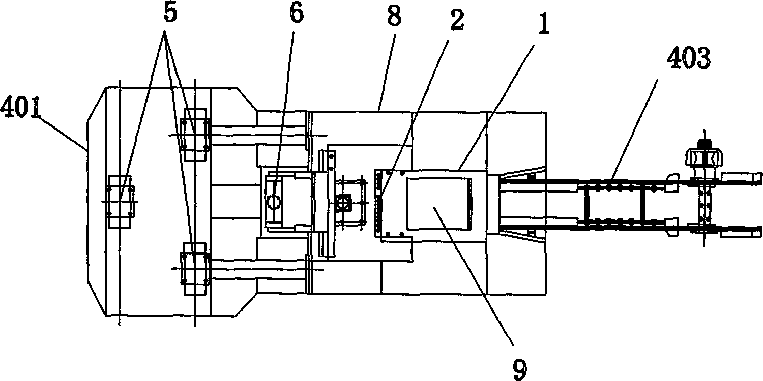 Explosion coal-falling, coal-loading, coal-conveying and anchor-rod supporting mechanism integration operation method and apparatus