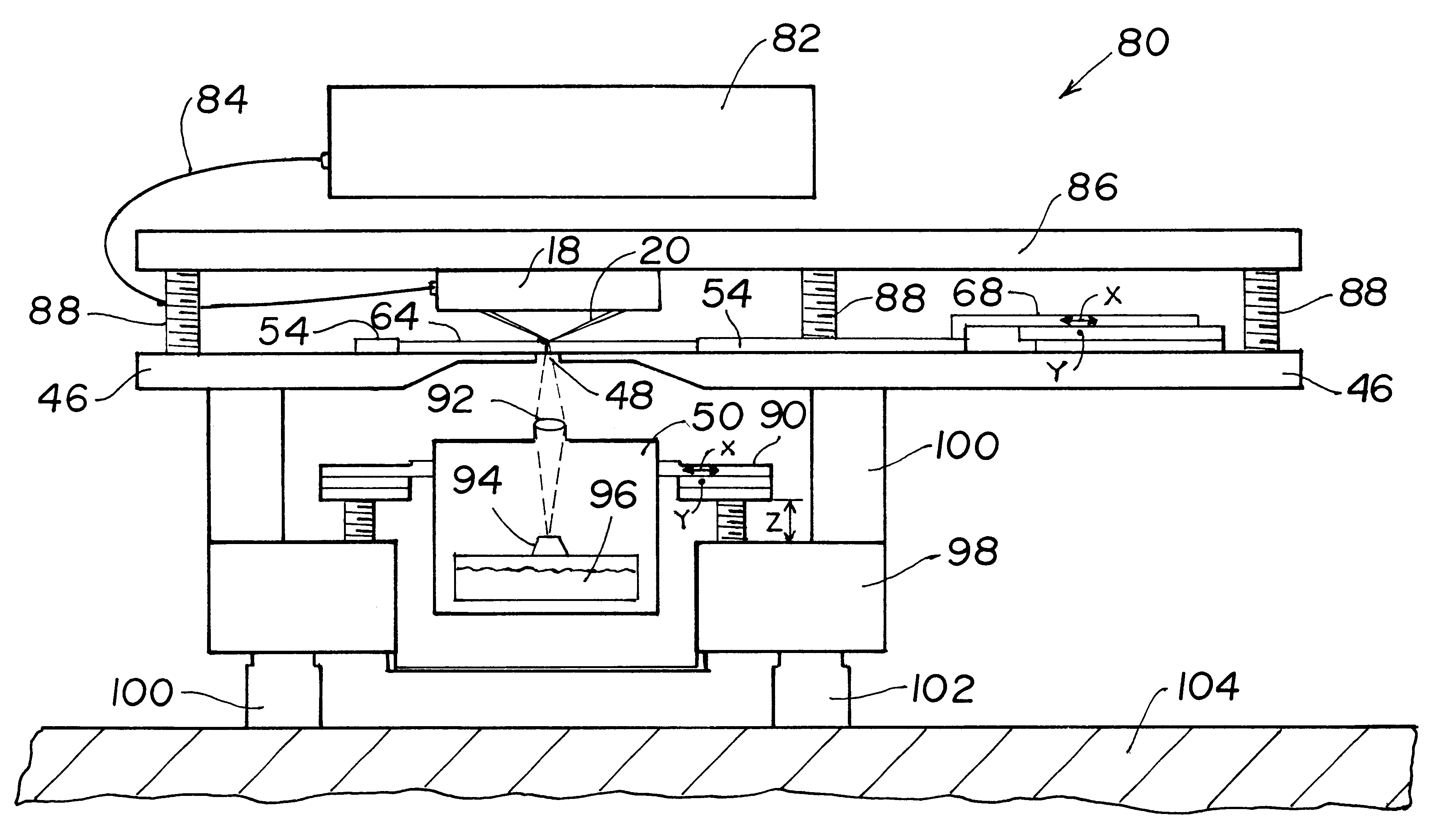 Silicon wafer probe station using back-side imaging