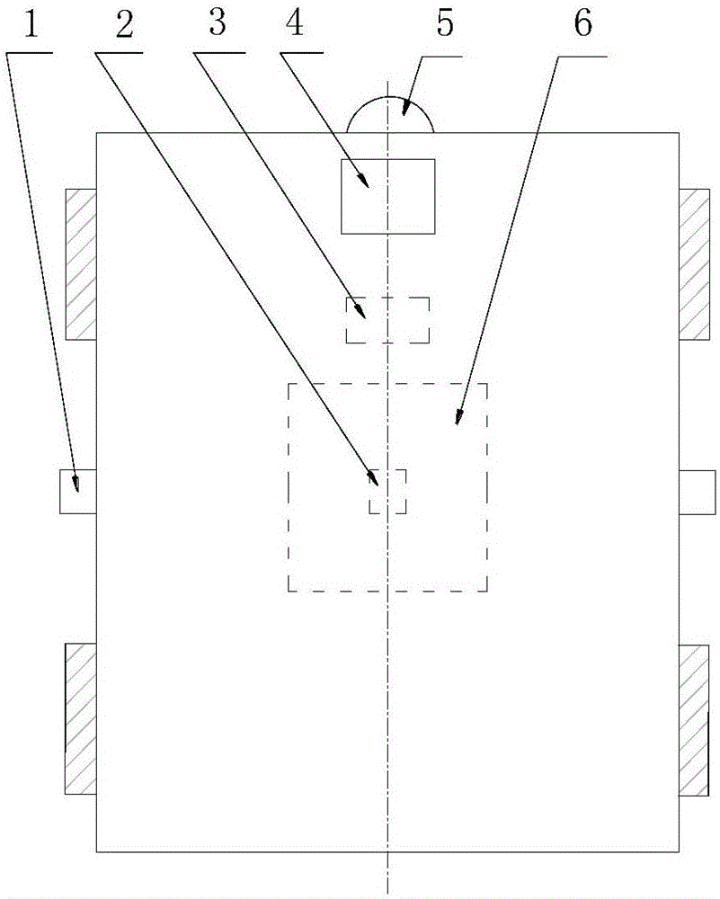 Guide device, landmark layout method and guide method based on multi-view vision and inertial navigation