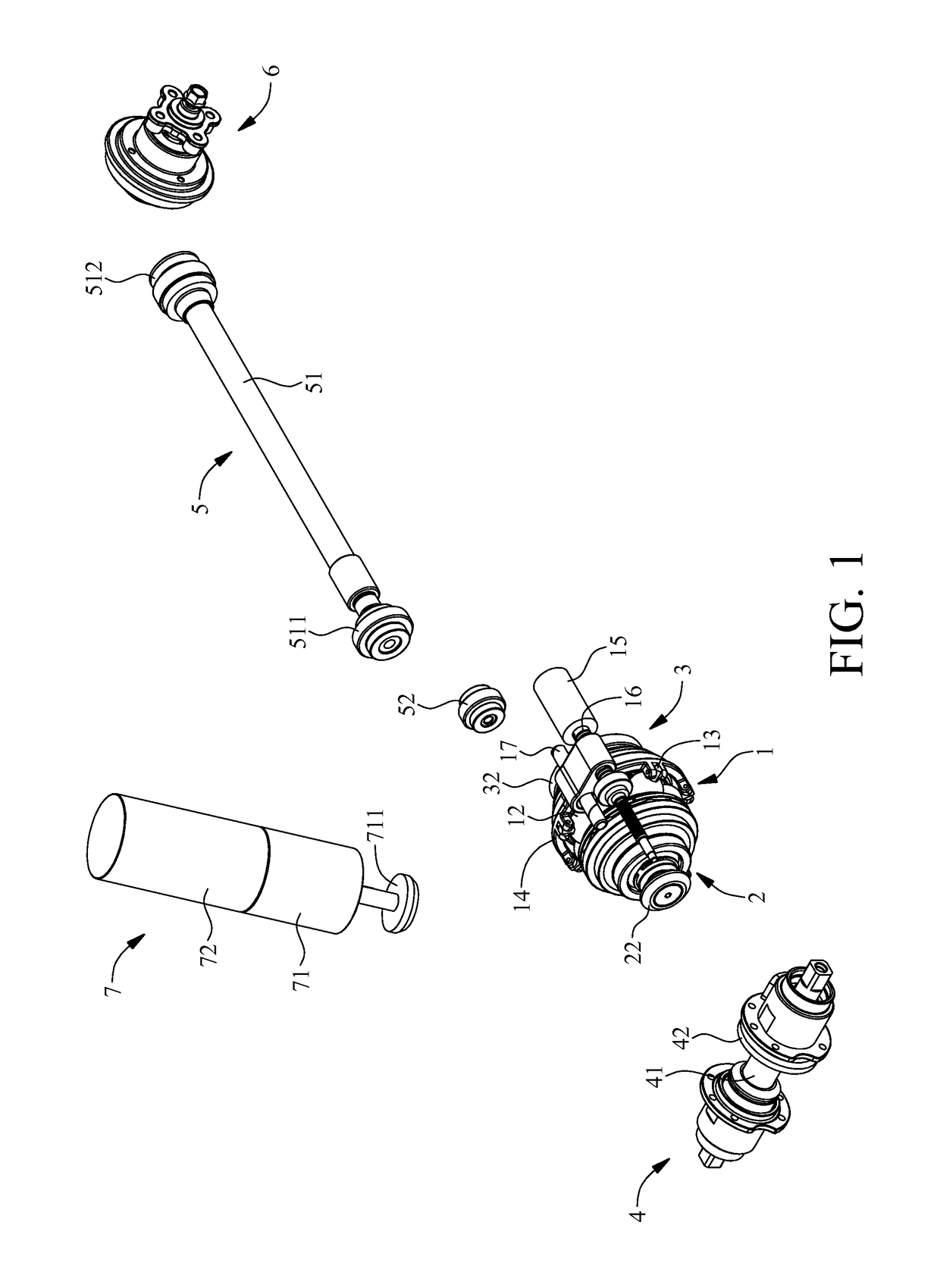 Linear gear shift mechanism for chainless vehicle