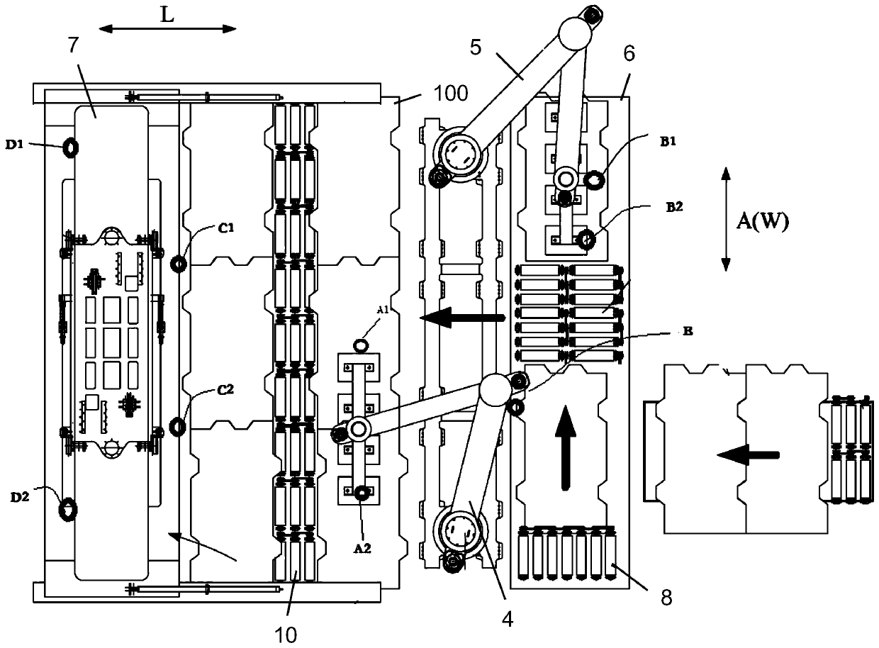 Automatic control system and automatic laying method of assembly type road and prefabricated pavement slab