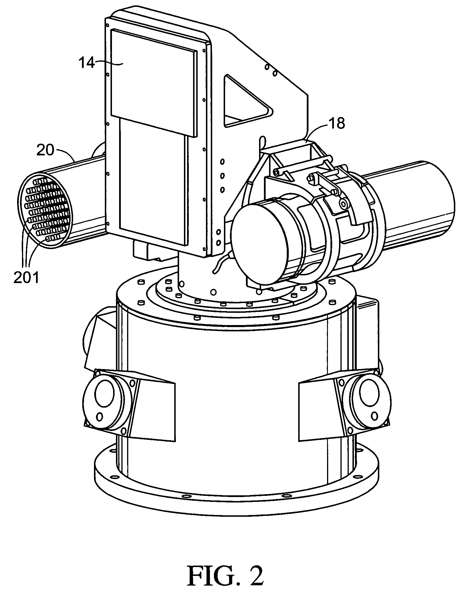 Fast acting active protection system