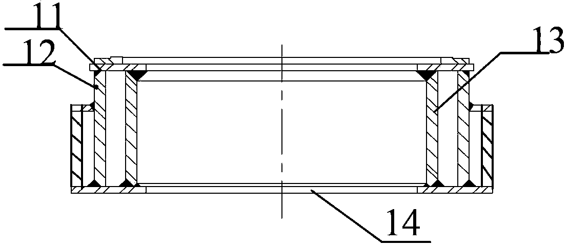 Crane and slewing bearing structure thereof