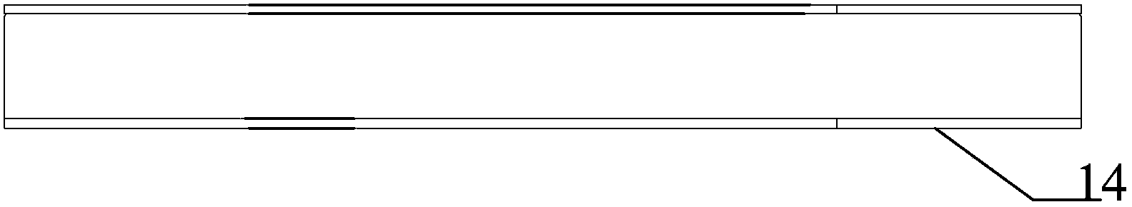 Crane and slewing bearing structure thereof