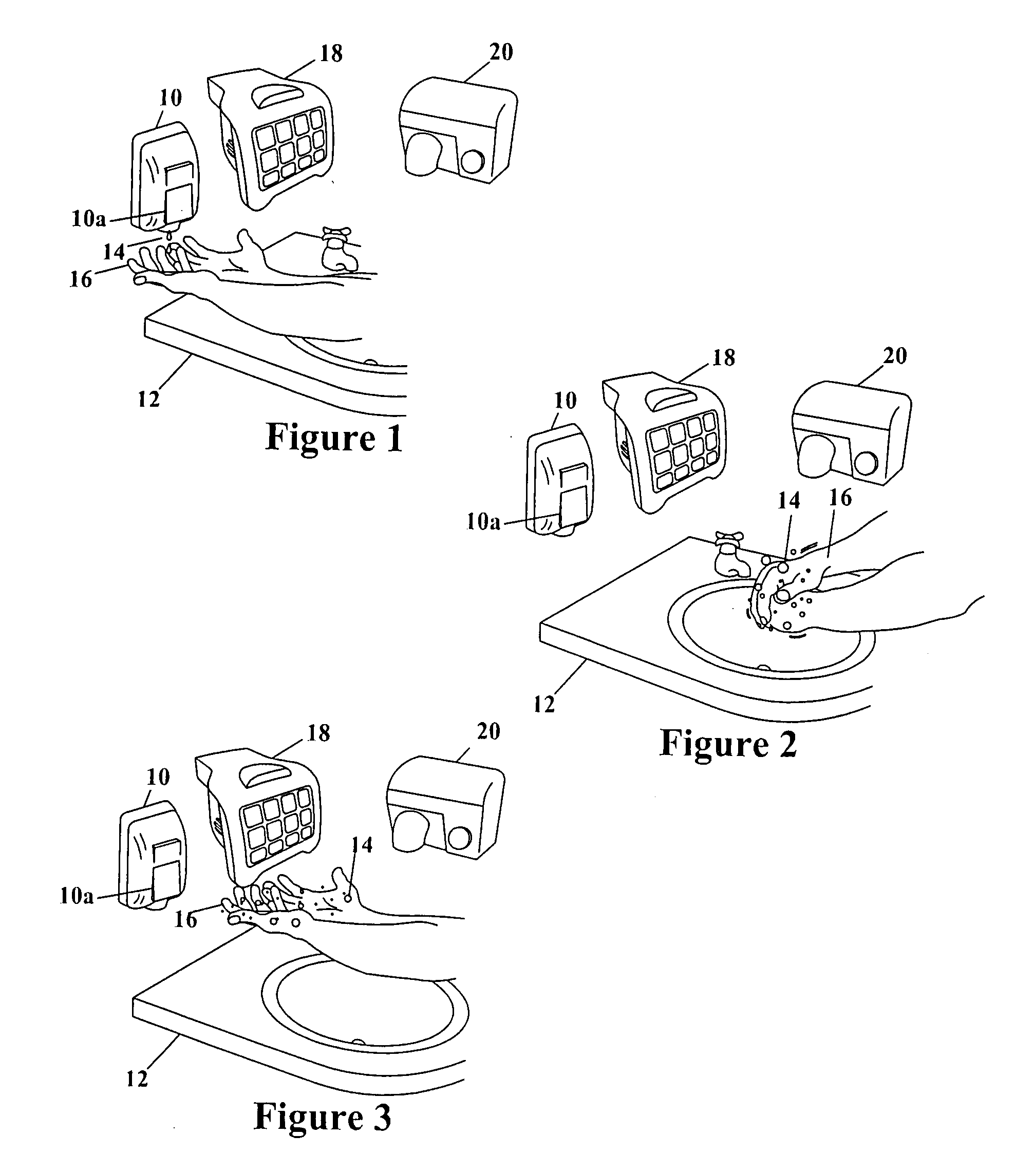 Verifiable hand cleansing formulation and method