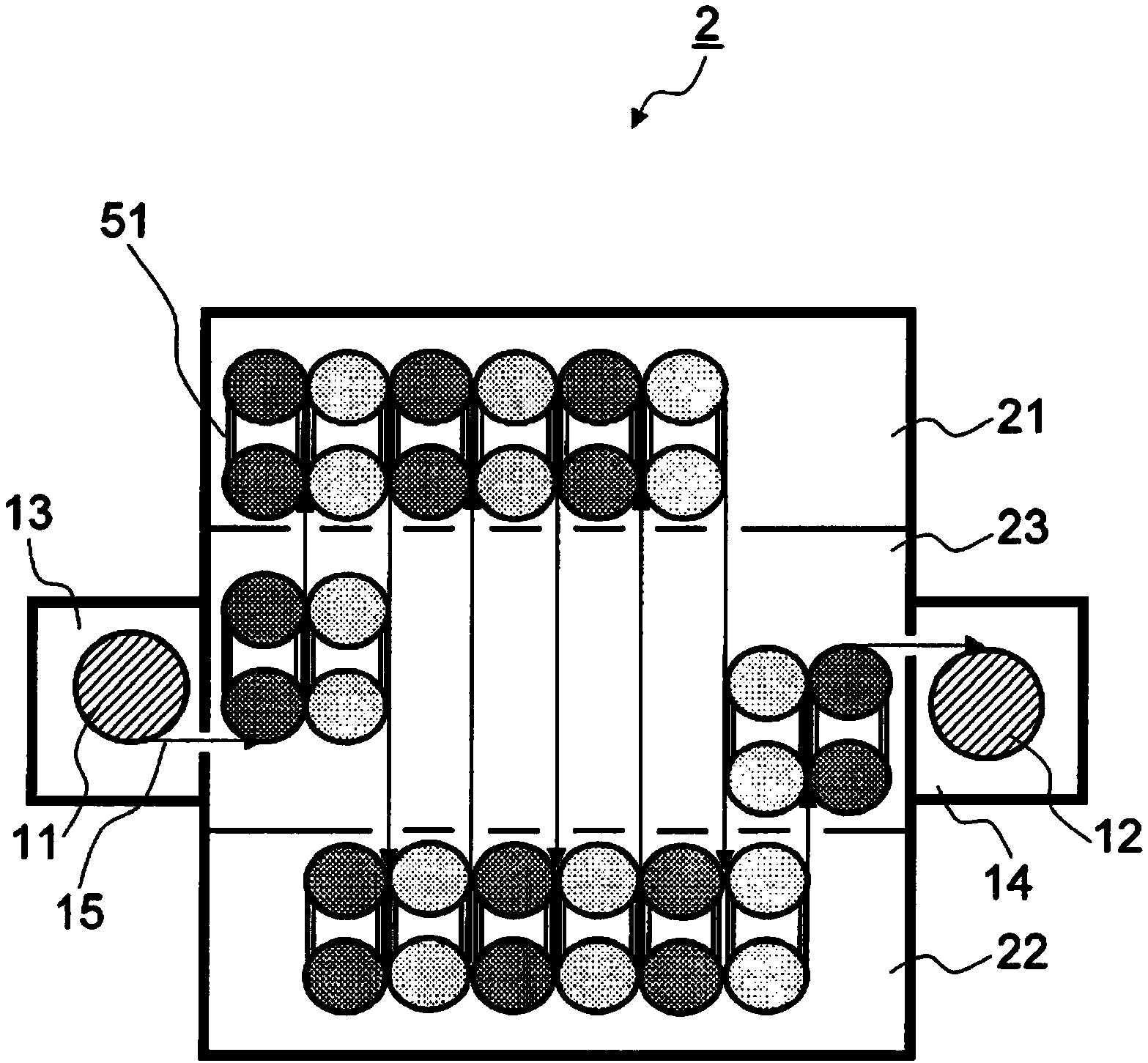 Rolled film formation apparatus