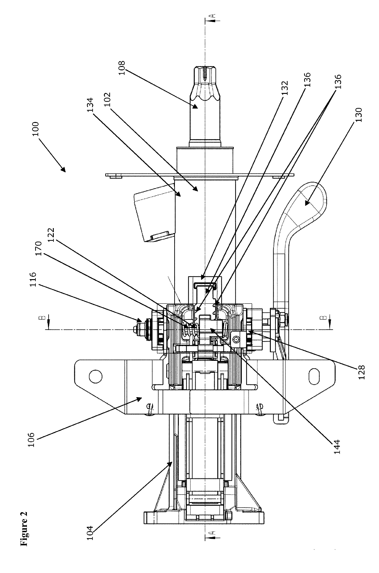 A Steering Column Assembly