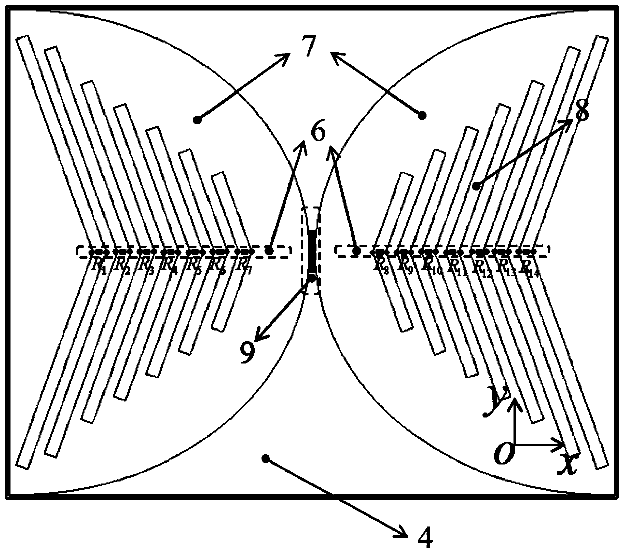 An elliptical planar dipole antenna for an amphibious ground-penetrating radar