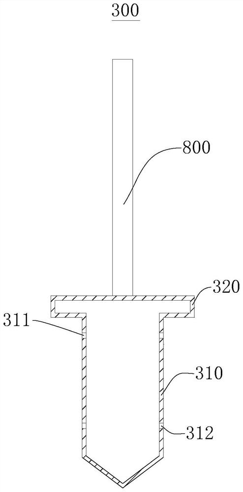 Injection fertilization and pesticide application device for preventing and controlling diseases and pests of fruit tree root systems