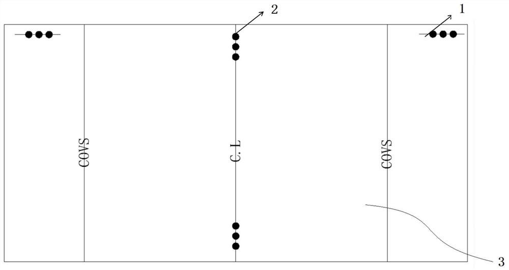 Quick positioning and mounting method for double I-shaped beams on cabin section of container ship