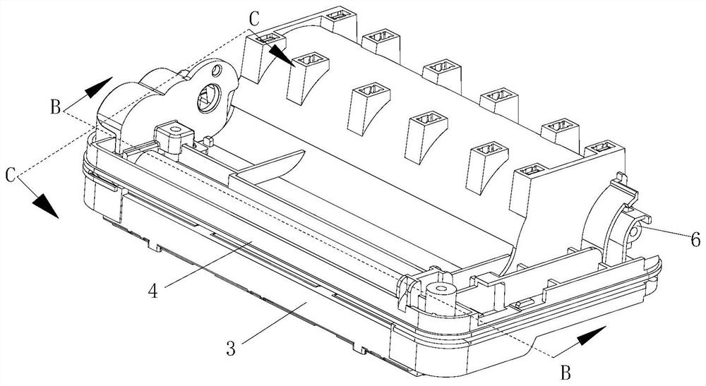 Fixing structure for thermosensitive sheet and thermosensitive printer