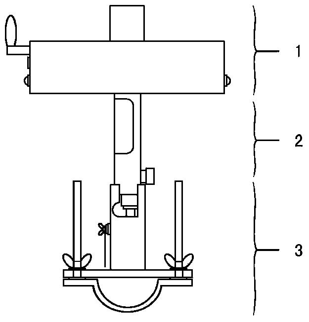 Device for safely and quickly withdrawing high-voltage cable