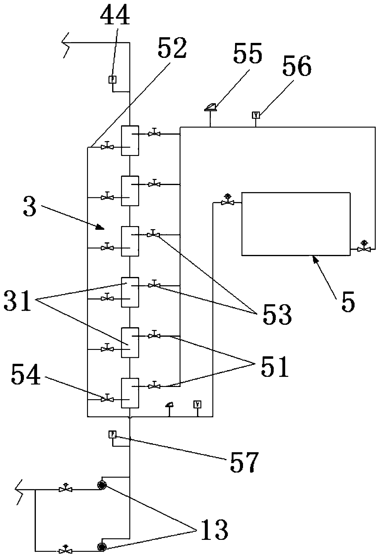 System for precisely controlling temperature change and heat treatment device