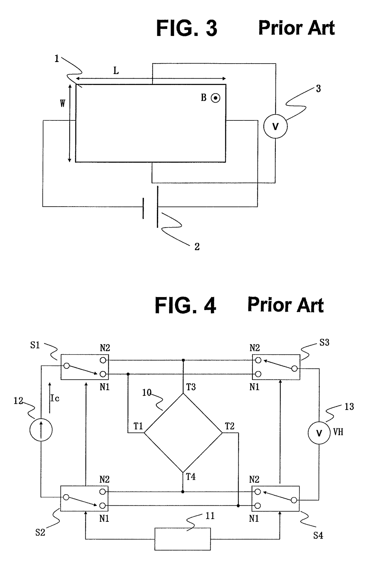 Hall sensor and compensation method for offset caused by temperature distribution in hall sensor