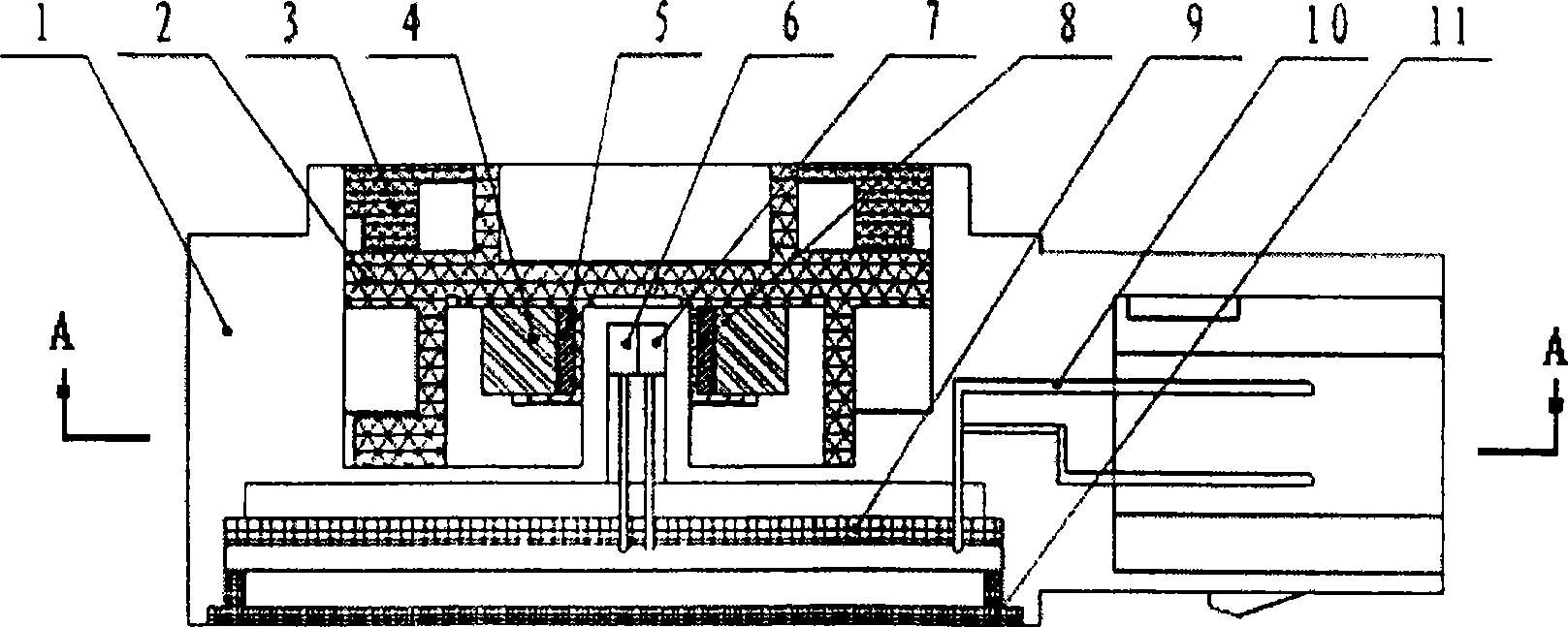 Non-contact clutch position sensor