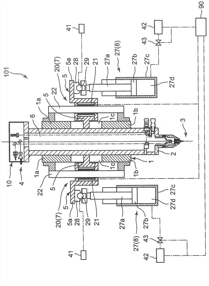 Three-dimensional shape measuring device