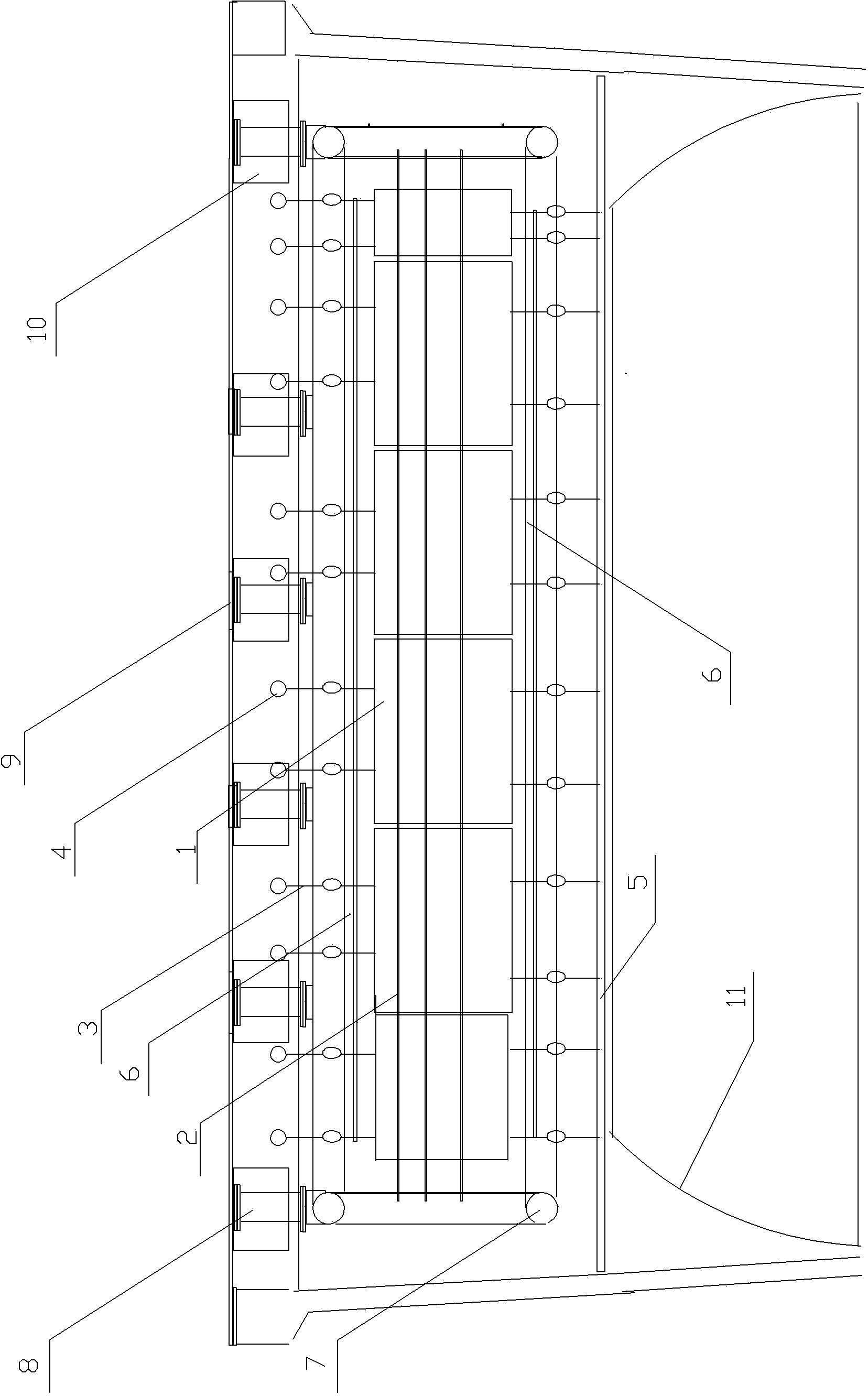 Water cooling tower fogdrop recovery device