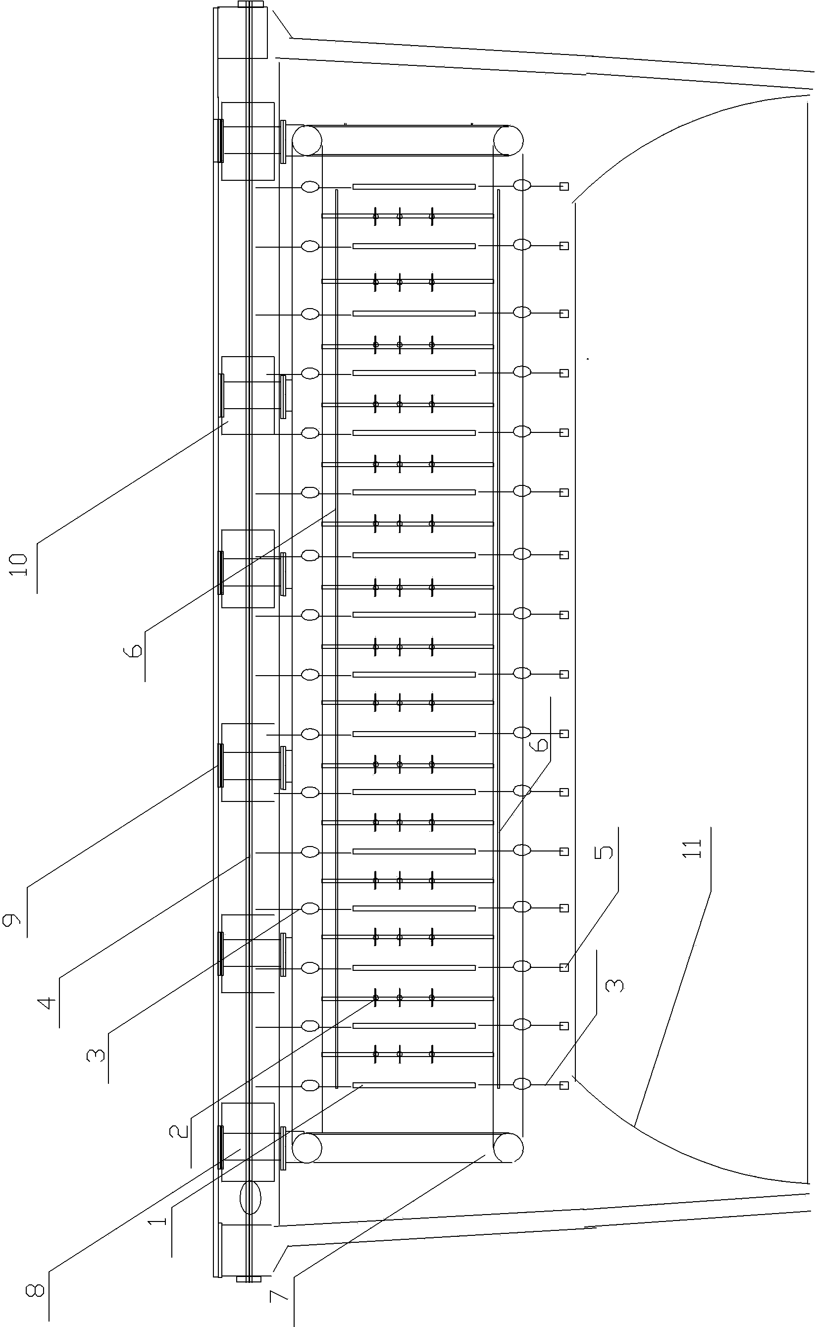 Water cooling tower fogdrop recovery device