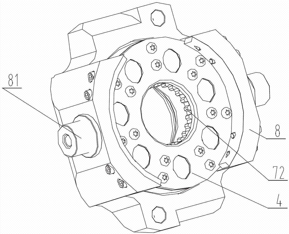 Swash plate type axial piston pump or motor