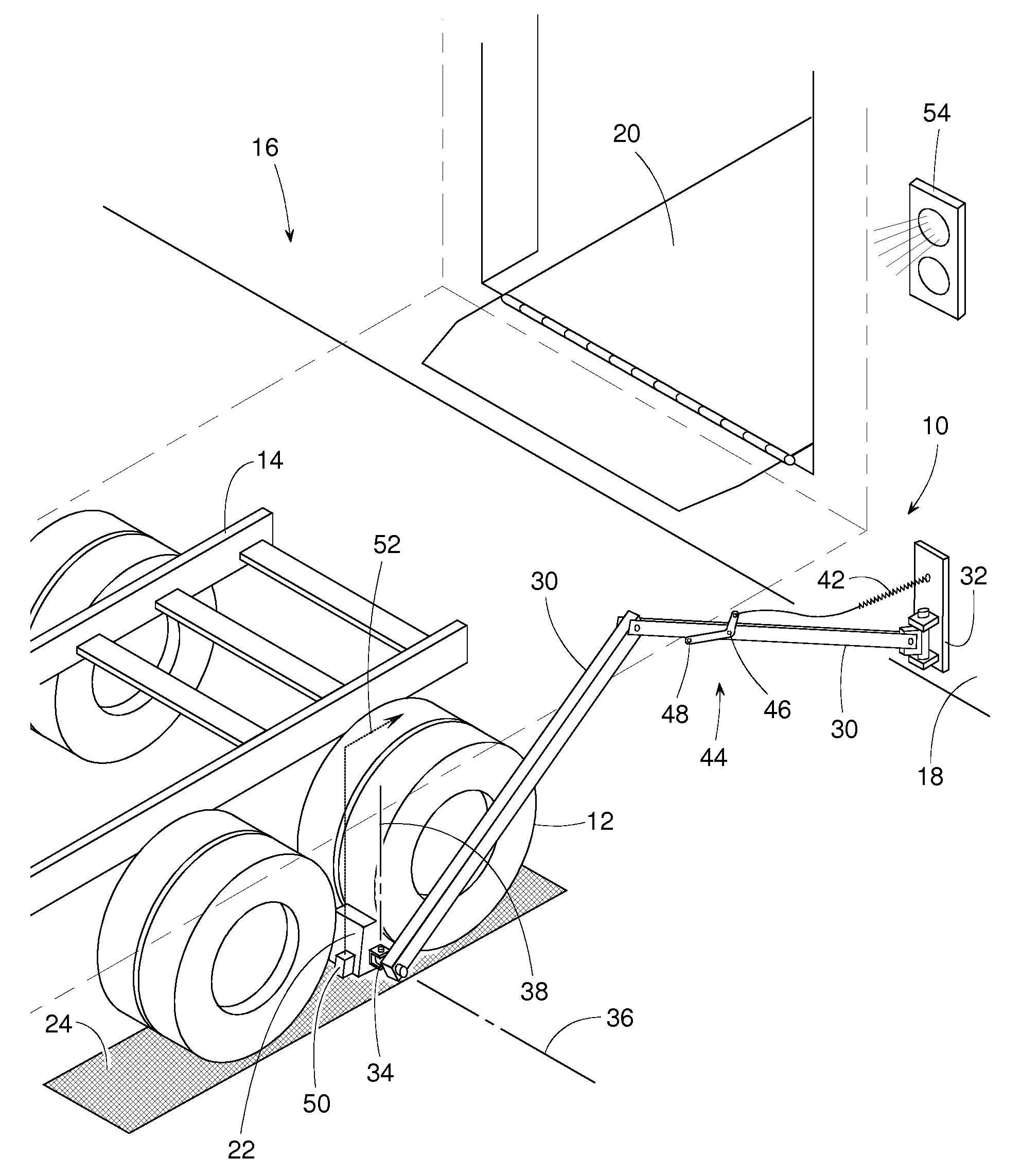 Wheel chock system