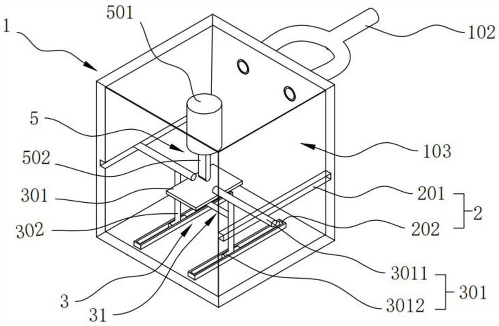 Pathological sampling device and pathological sampling method