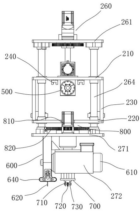 Rock plate cutting machine