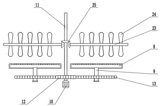 Hot air circulation drying device for capacitor production