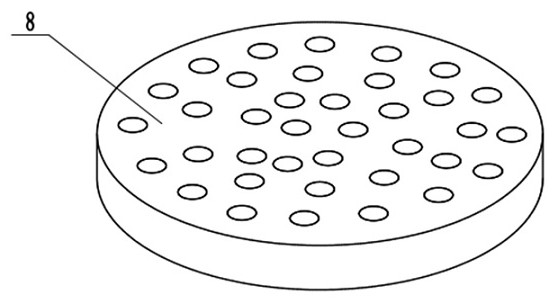 Hot air circulation drying device for capacitor production