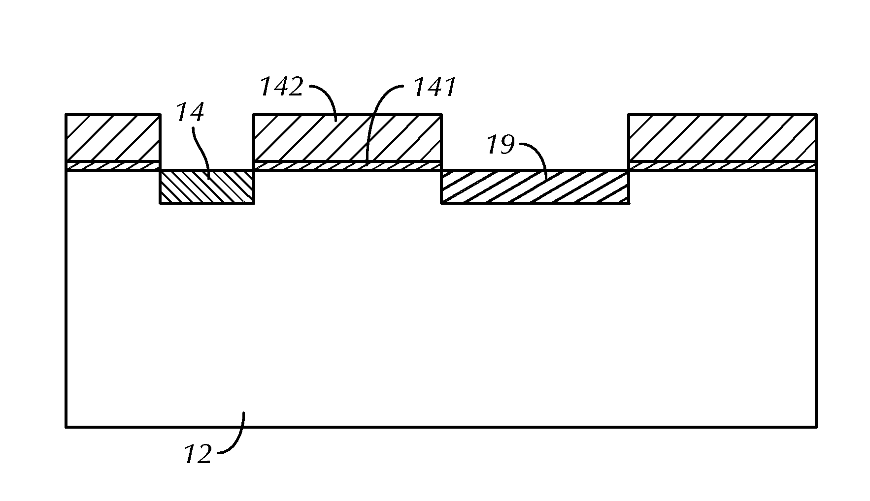 Vertical hall sensors with reduced offset error