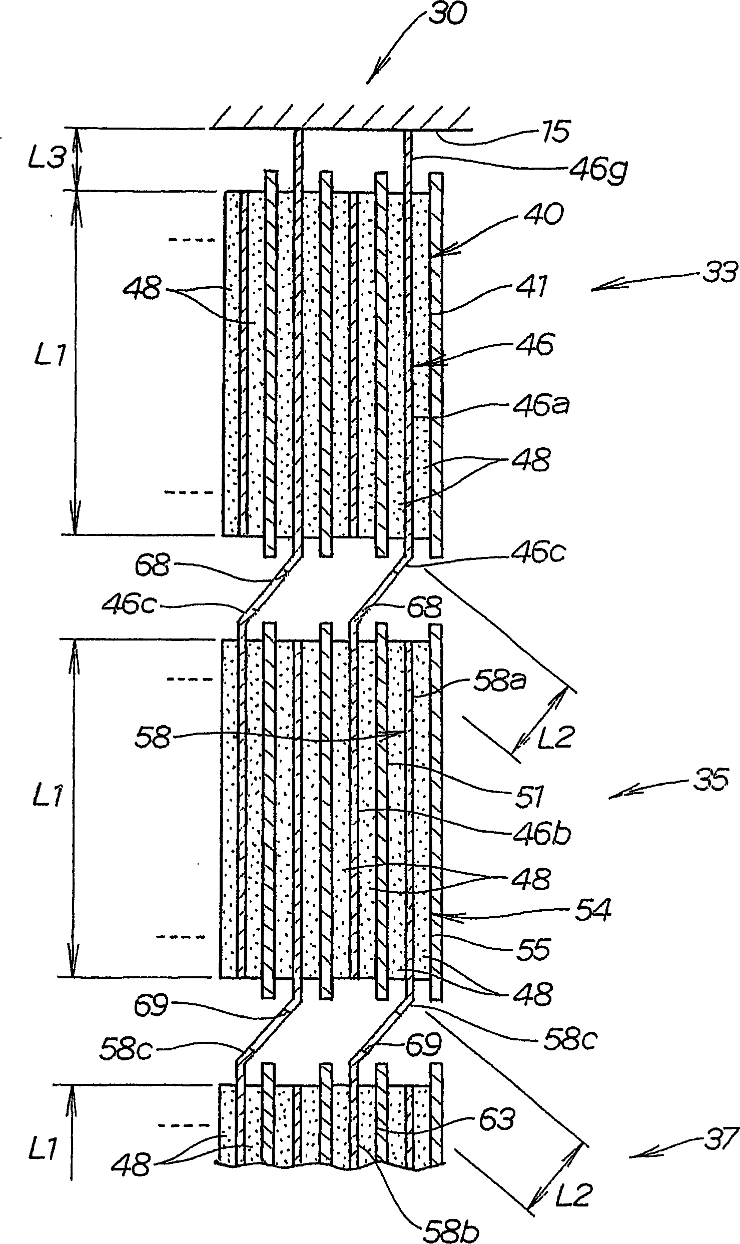 Accumulator cell assembly