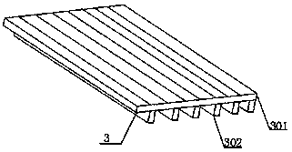 Safe and firm storage rack used for motor train