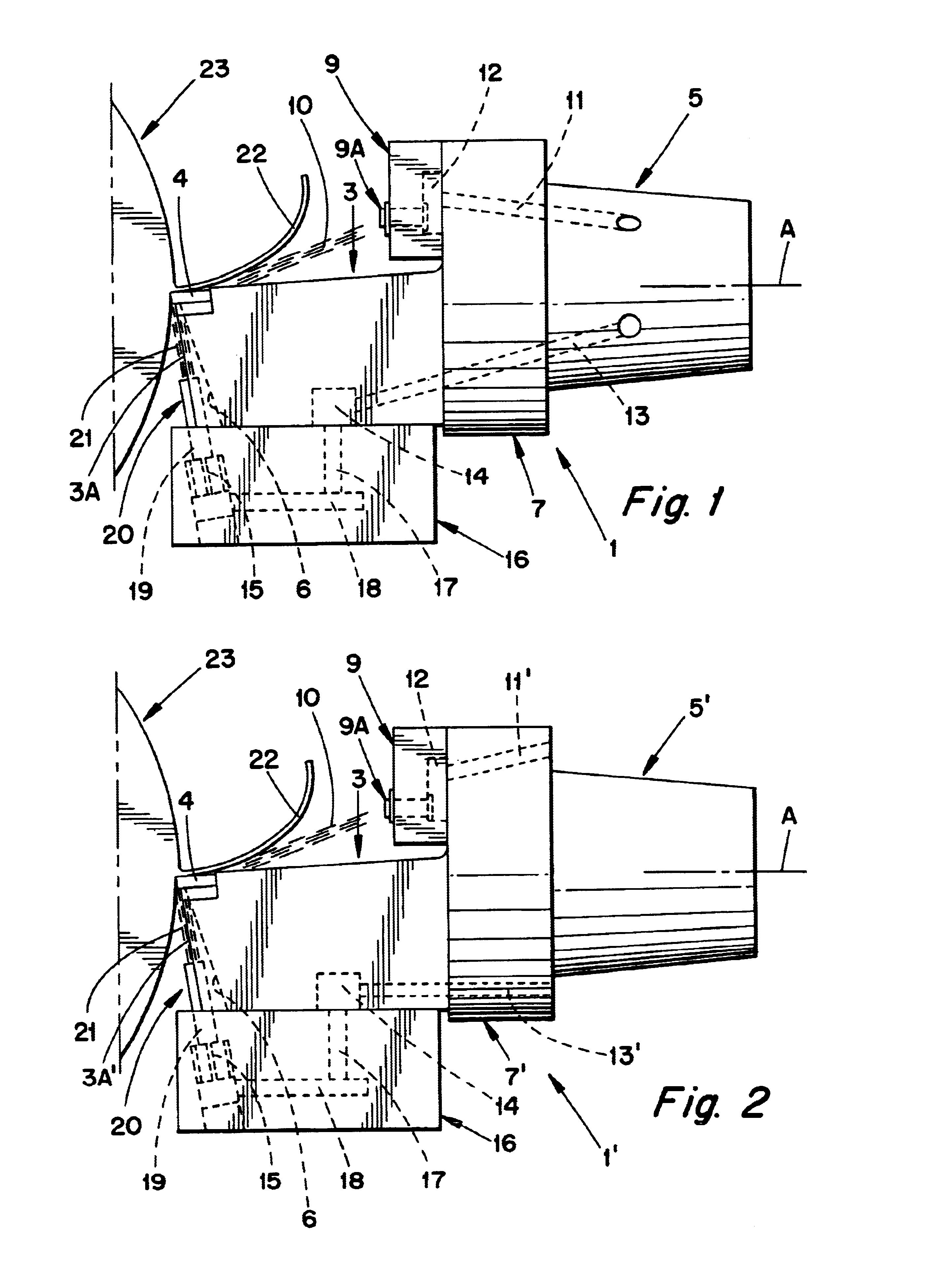 Chip removing machining of a workpiece while applying high pressure cooling liquid