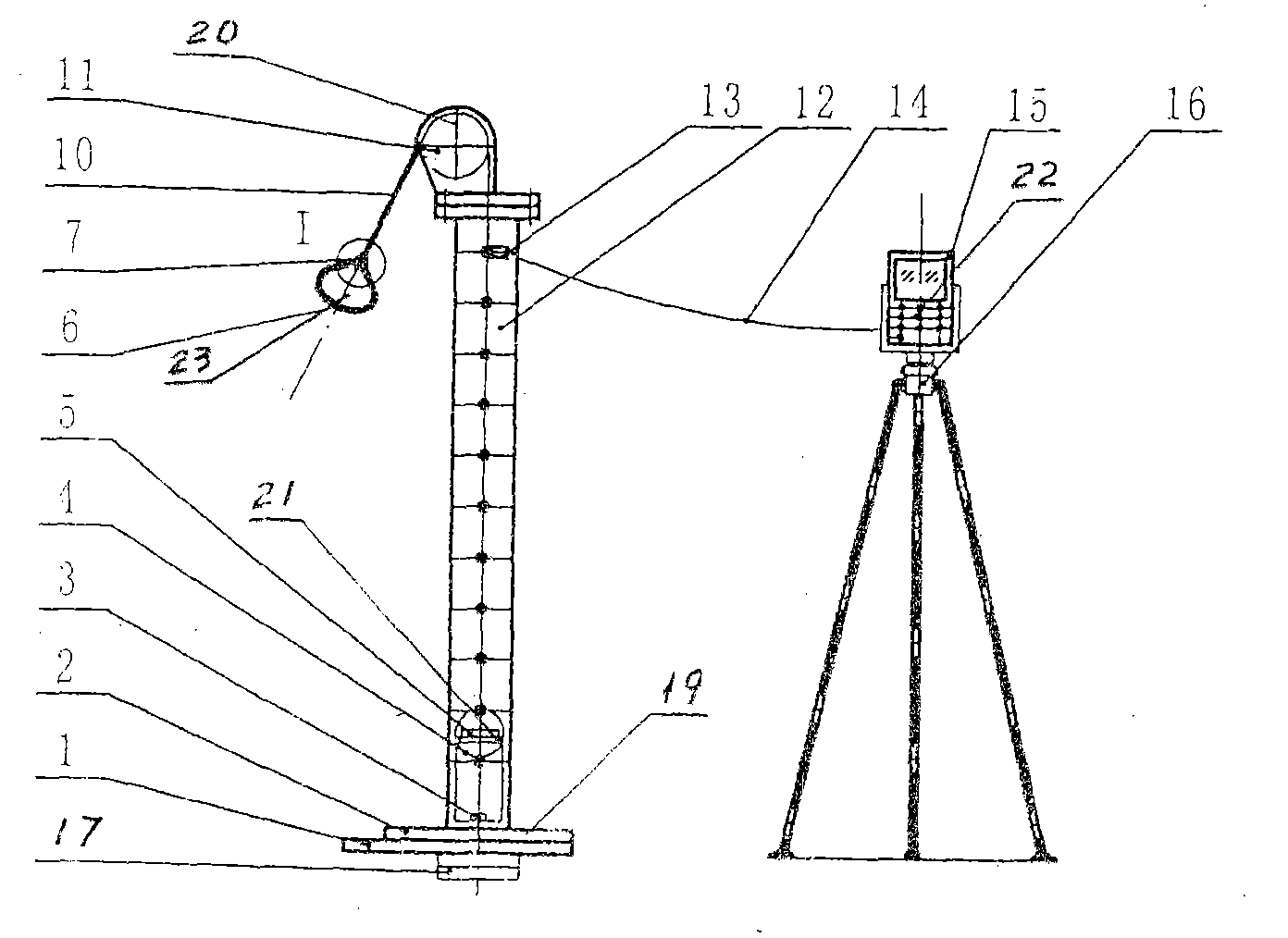 Voice digital display force checking device