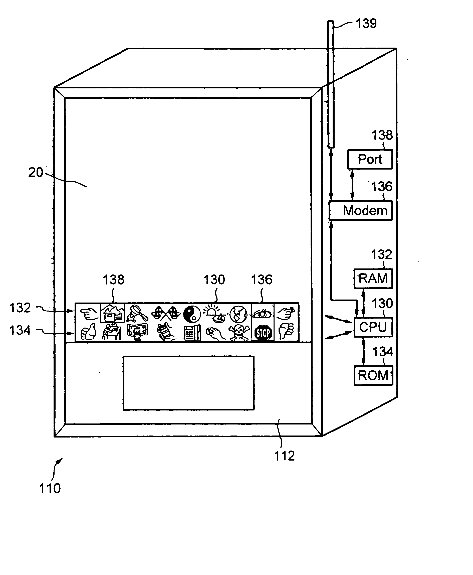 Computer device, method and article of manufacture for utilizing sequenced symbols to enable programmed applications and commands