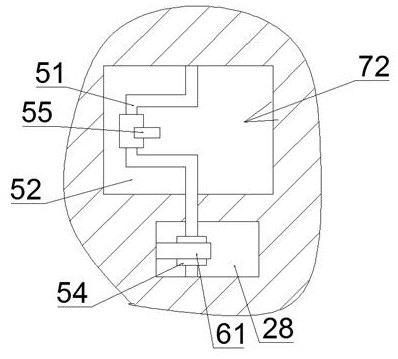 A grinding device for universal wheels capable of maintaining a silent state