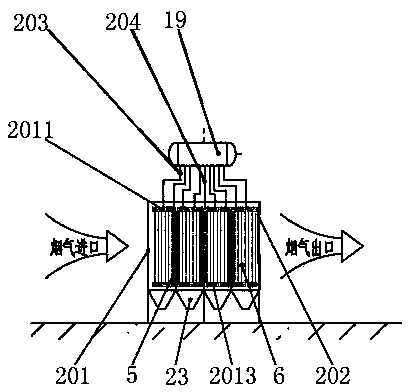 A regenerative electric furnace flue gas waste heat recovery system