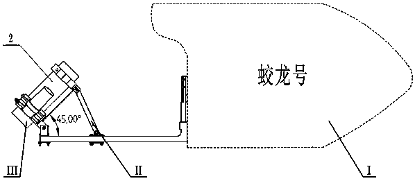 Deep-sea organism in-situ observation three-dimensional camera fixing and adjusting device suitable for deep-sea manned submersible vehicle carrying operations