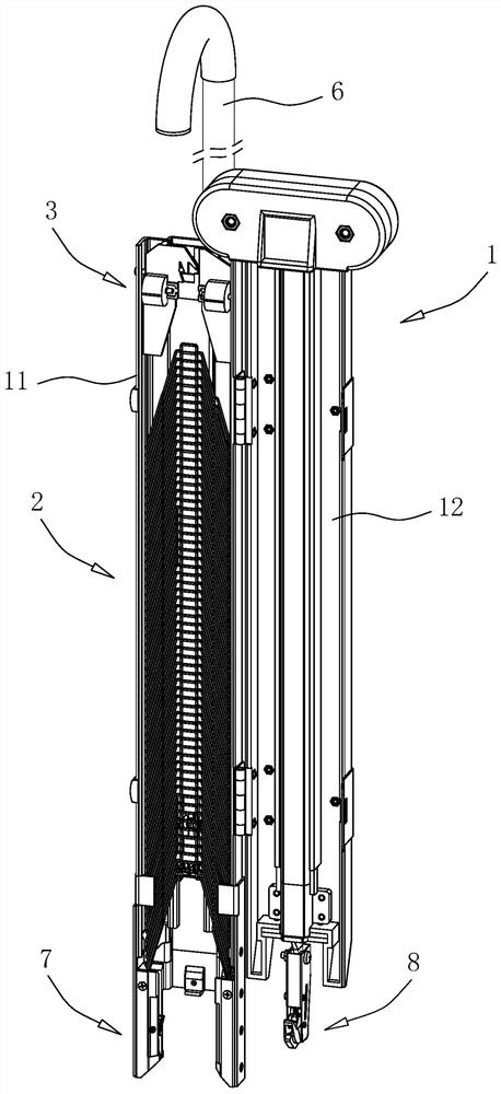 A hand-held tool for tying steel bars