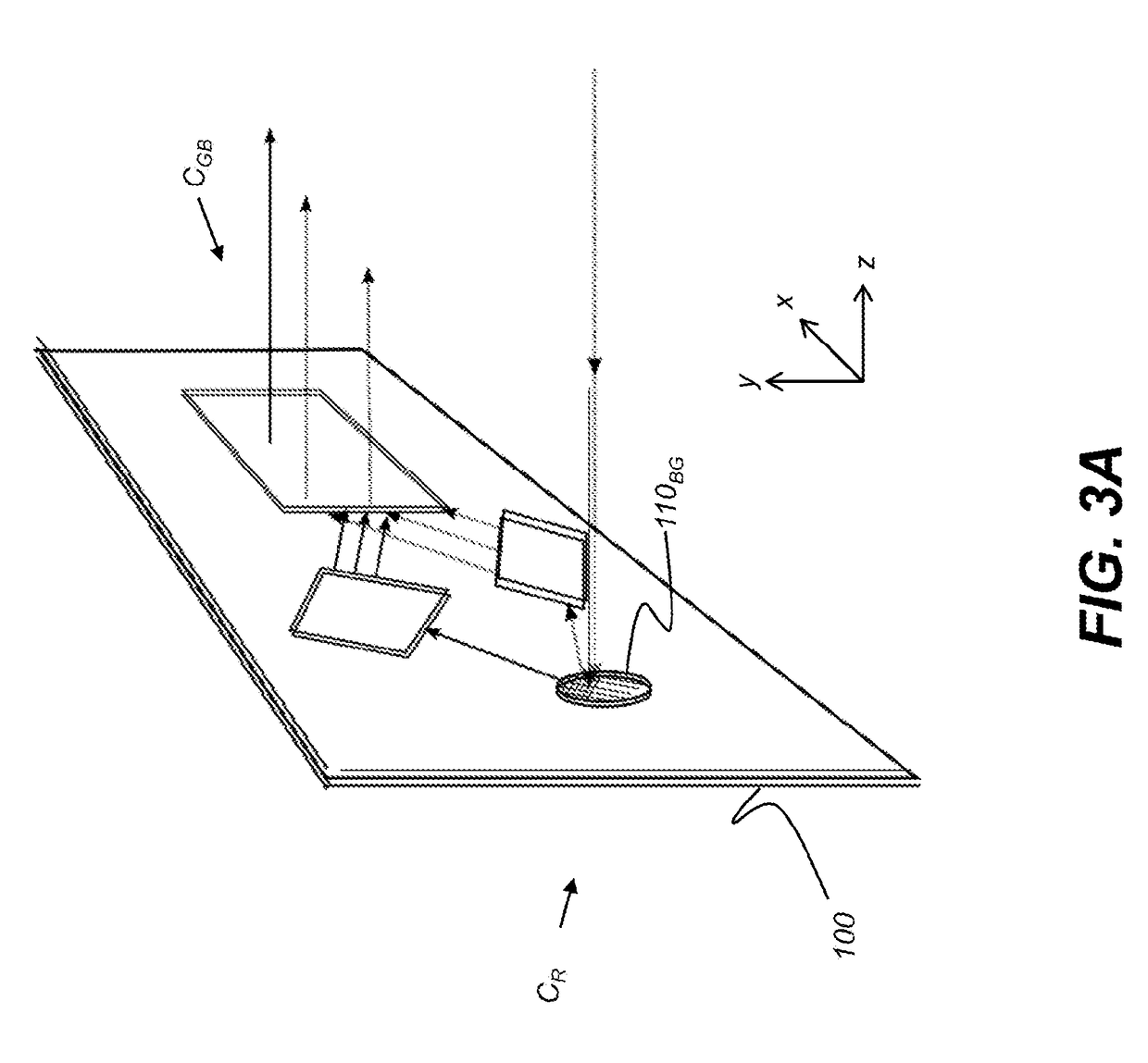 Double-sided imaging light guide with embedded dichroic filters